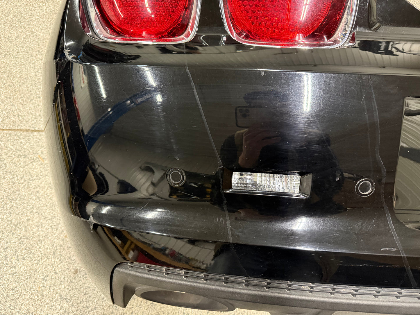2010-2013 Chevrolet Camaro SS Rear Bumper Complete Parking Sensors "Black"