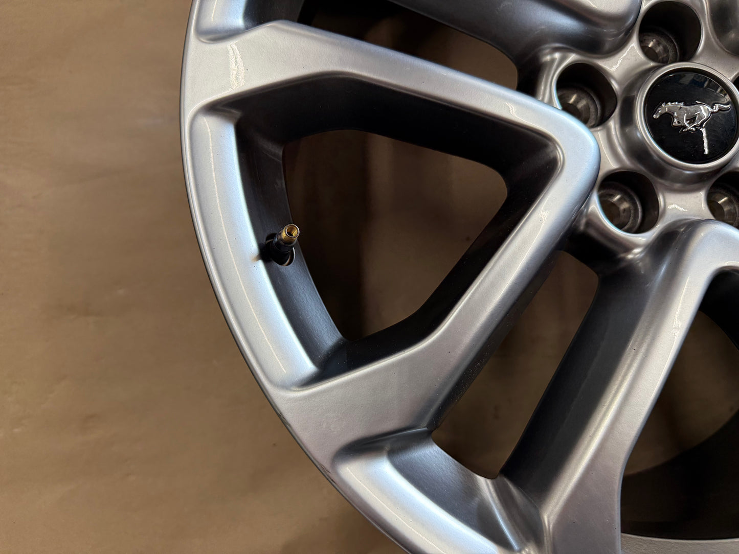 2015-2023 Ford Mustang GT Silver Wheel Rim 20x9"