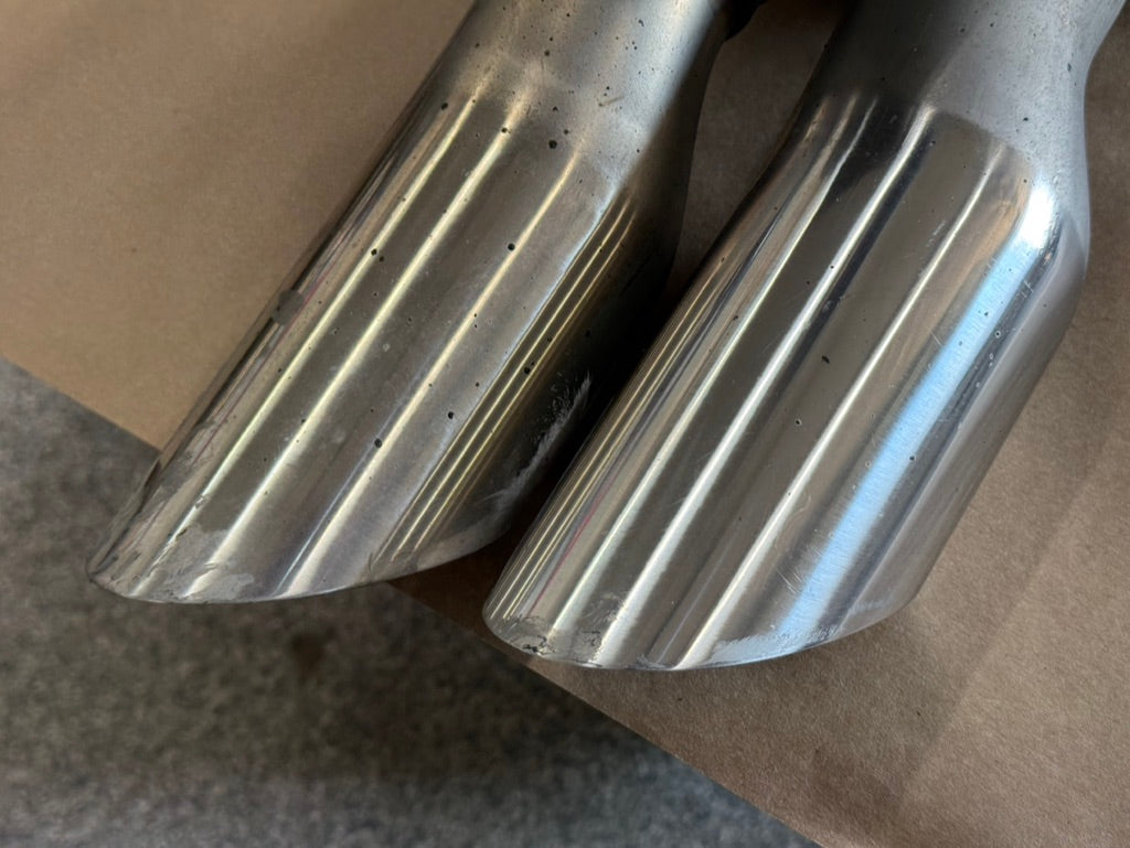 2024-2026 Ford Mustang GT Active Exhaust Quad Tip Mufflers