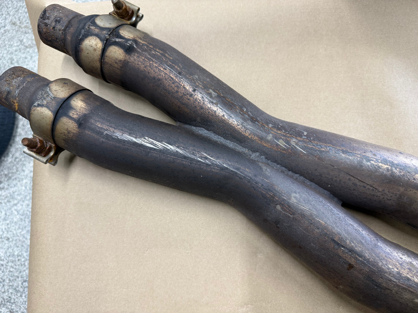 2015-2025 Ford Mustang GT Corsa Resonator Delete Double X-Pipe - Aftermarket