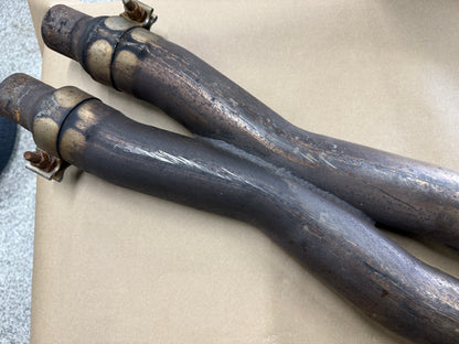 2015-2025 Ford Mustang GT Corsa Resonator Delete Double X-Pipe - Aftermarket
