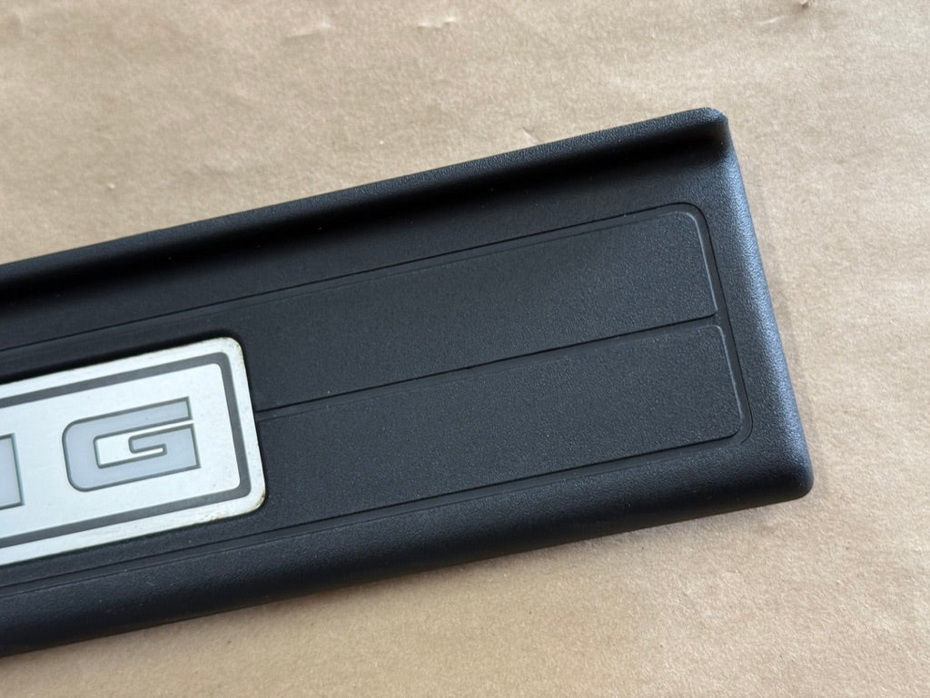 2015-2023 Ford Mustang "My Color" Sill/Scuff Plates Interior Trim Black