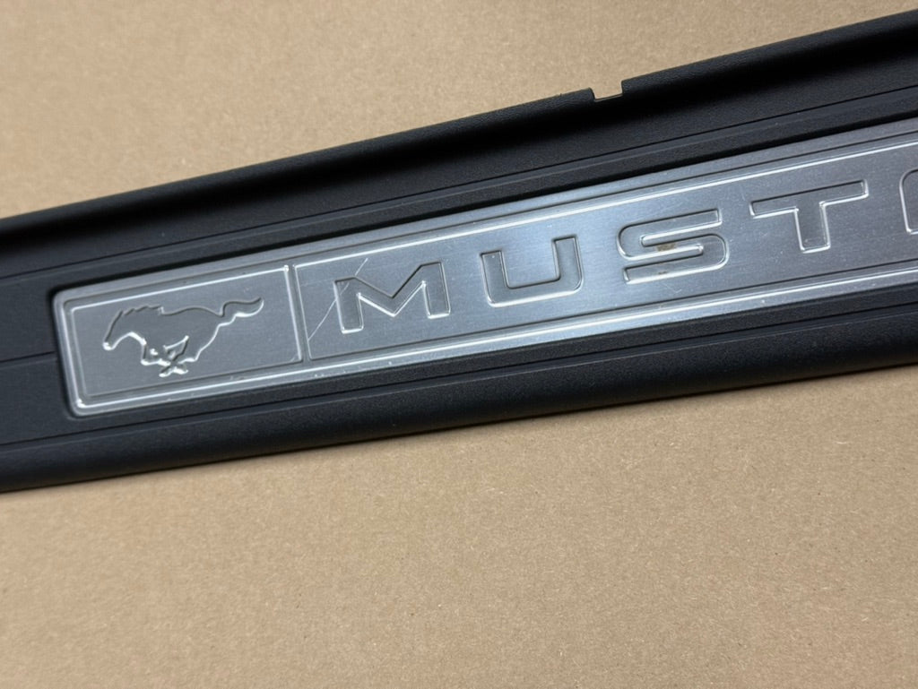 2015 Ford Mustang GT Anniversary Scuff Plates Interior Trim Black