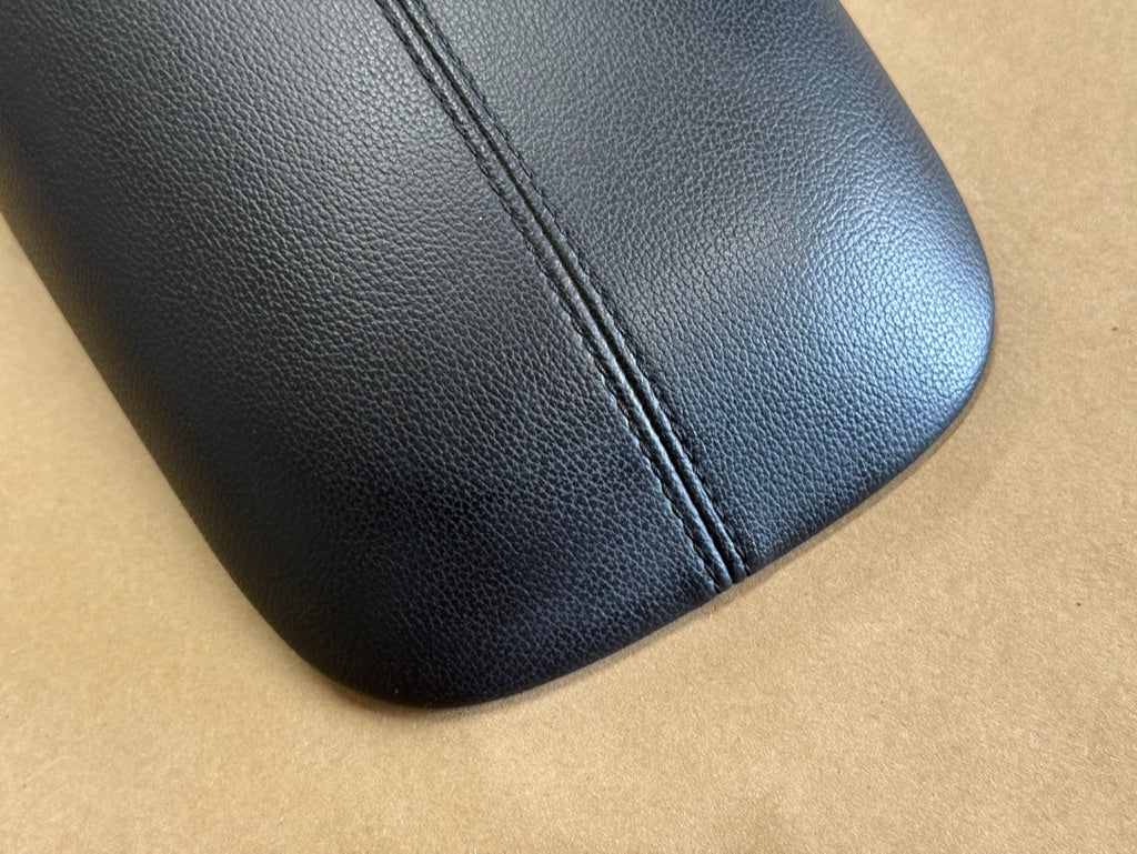 2015-2023 Ford Mustang Center Top Console Lid Armrest Black Stitching