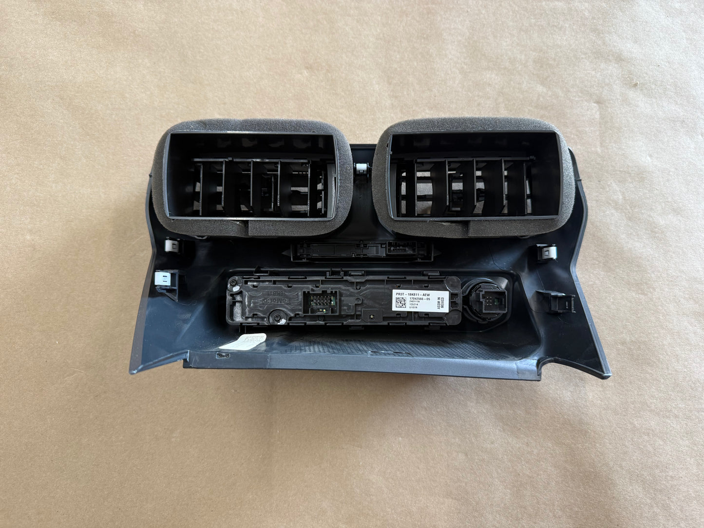 2024-2026 Ford Mustang S650 Center Dash Trim Air Vents Push Start Bezel Panel
