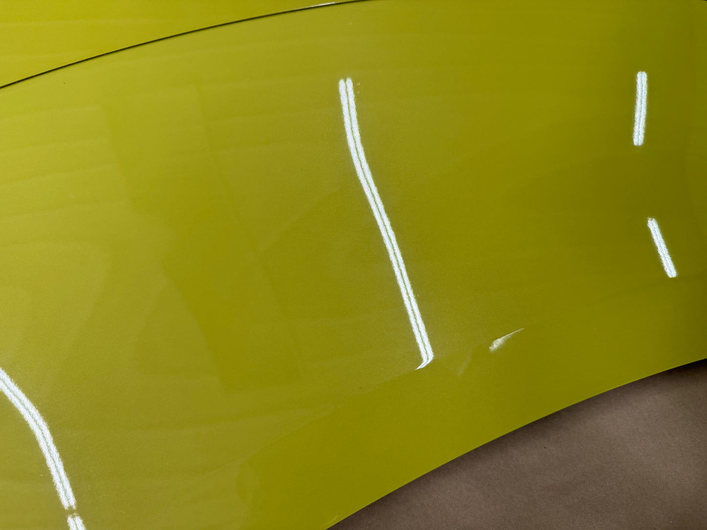 2024-2026 Ford Mustang GT Coupe Trunk Lid "B7" "Intense Lime Yellow Metallic"