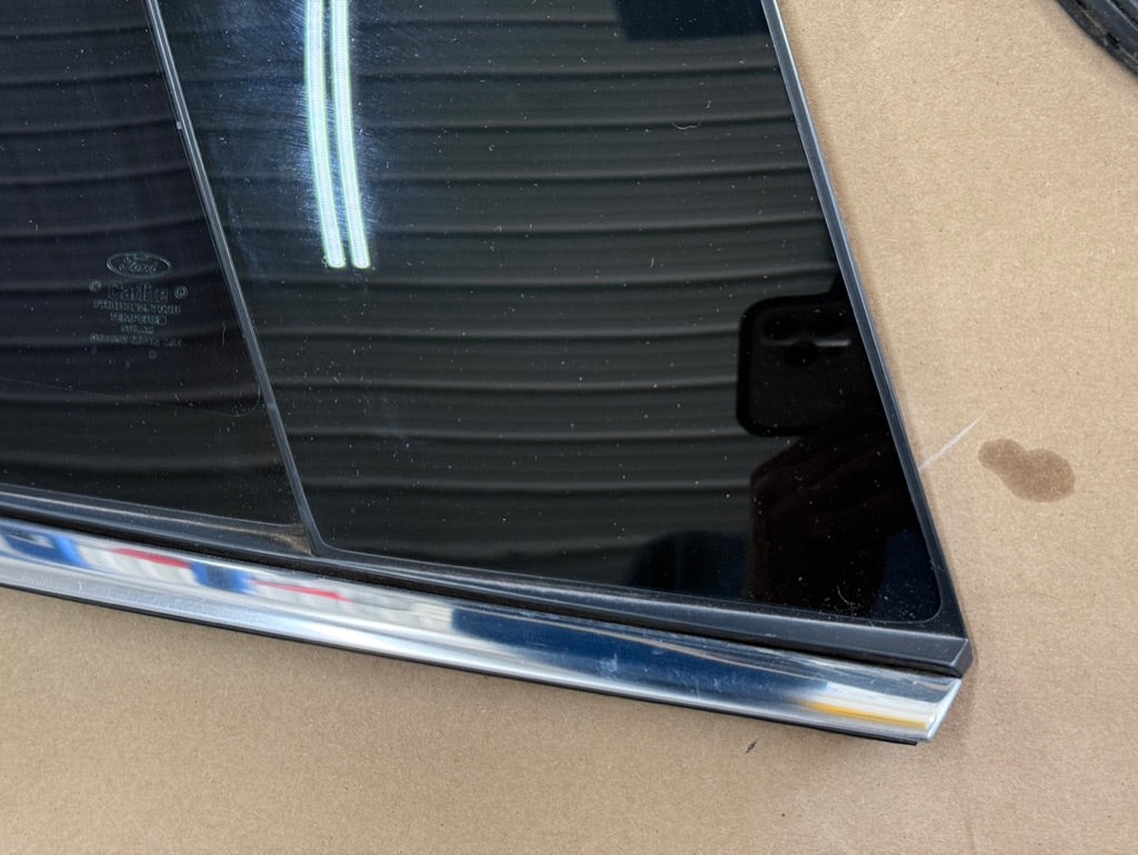 2015-2017 Ford Mustang GT Anniversary Stepped Quarter Glass Windows & Trim