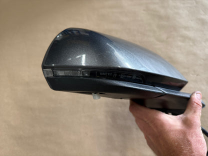2015-2020 Ford Mustang GT RH Passenger Side Mirror Dark Charcoal "J7"