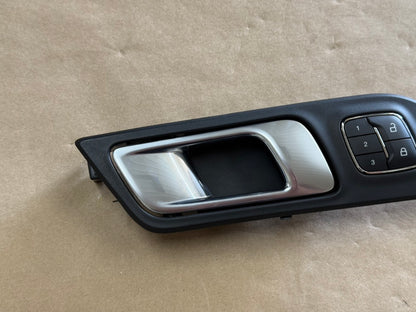 2018-2023 Ford Mustang GT LH Driver Memory Door Handle Buttons Trim