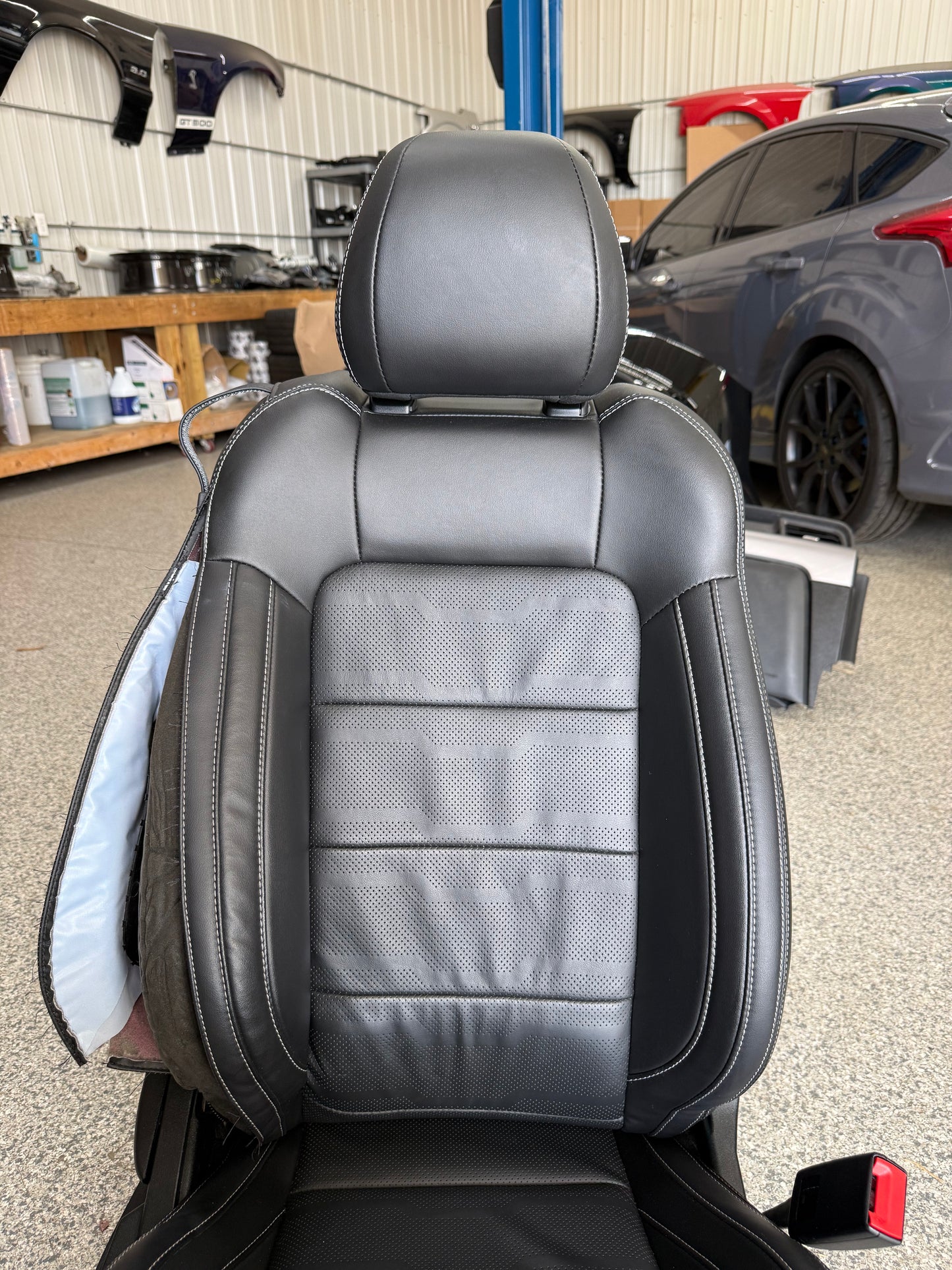 2018-2023 Ford Mustang GT Black Leather Coupe Front Rear Power Seats Heat Cooled