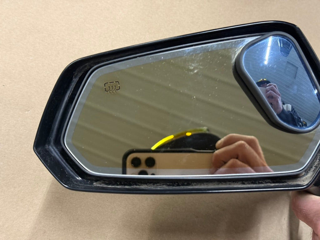 2010-2015 Chevy Camaro SS ZL1 LH Driver Side Mirror Power "Black"