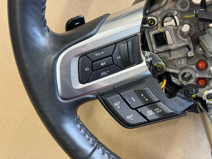2018-2023 Mustang Leather Steering Wheel Automatic Paddle Shifters Heated