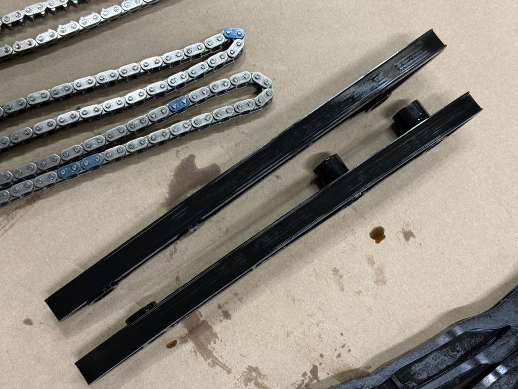 2024-2026 Mustang GT 5.0L Timing Chain Set Chains Guides Tensioners "USED"