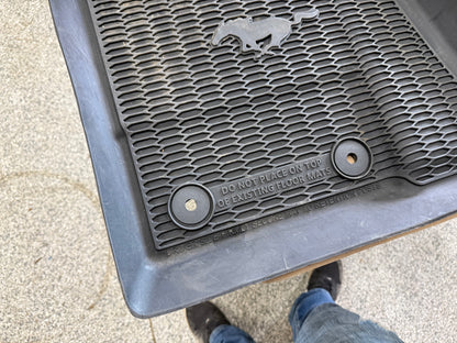 2015-2023 Ford Mustang Rubber Front & Rear Floor Mats