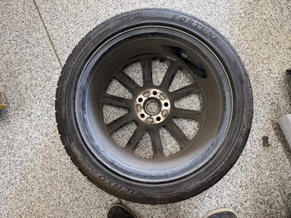 2015-2023 Ford Mustang GT Wheel Rim 19"x8.5" Fortune Viento 255/40/19
