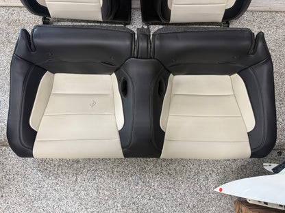 2015-2017 Mustang 50th Anniversary Leather Front Rear Seats Heated/Cooled