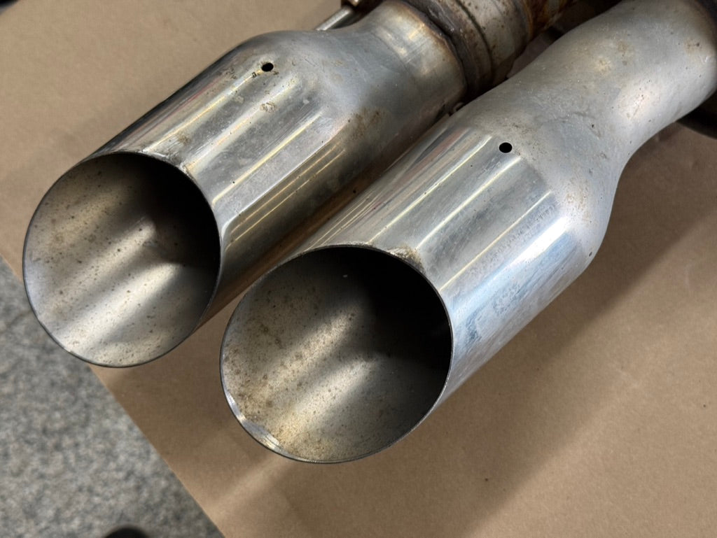 2018-2023 Ford Mustang GT Active Exhaust Quad Tip Mufflers