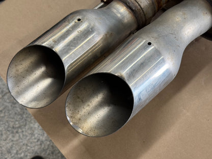 2018-2023 Ford Mustang GT Active Exhaust Quad Tip Mufflers