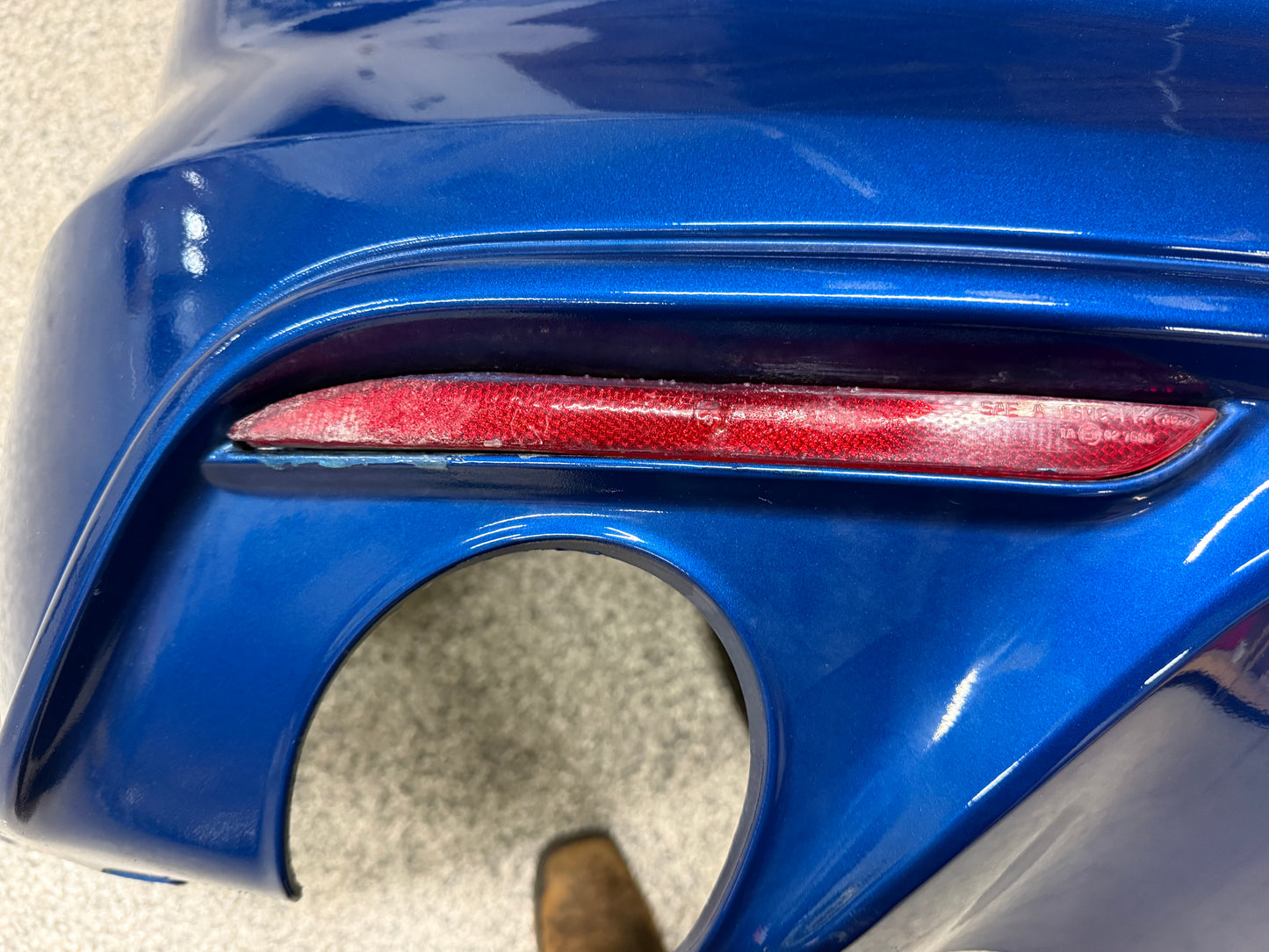 2015-2017 Ford Mustang GT Rear Bumper Complete "Blue"