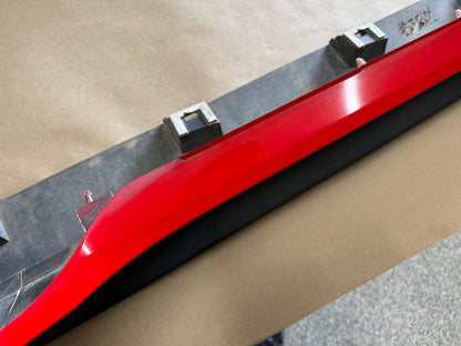 2015-2023 Ford Mustang GT V6 RH Passenger Side Skirt Molding "Race Red"