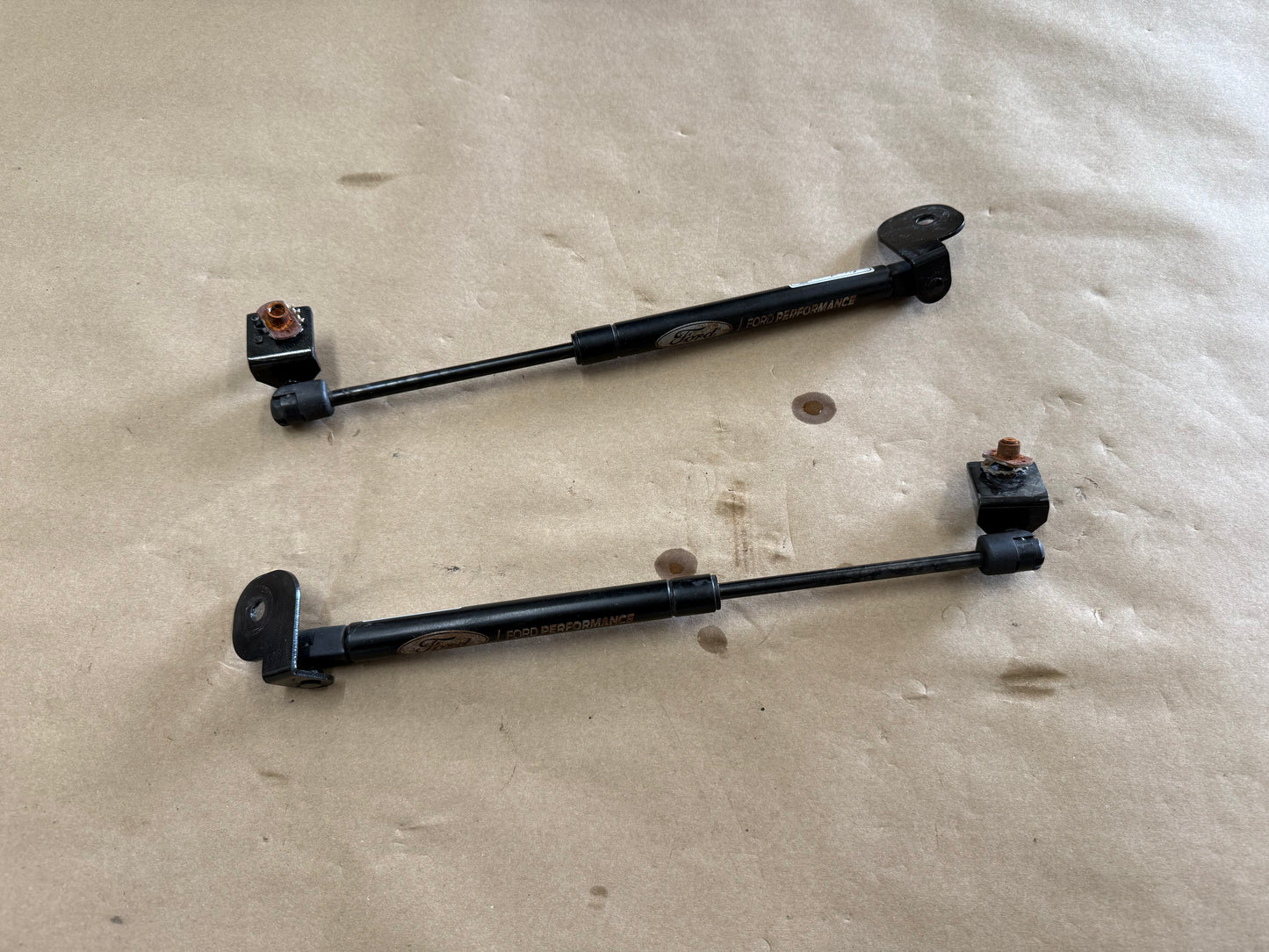 2015-2023 Ford Mustang GT Eco Boost V6 Ford Performance Hood Shocks Struts Kit