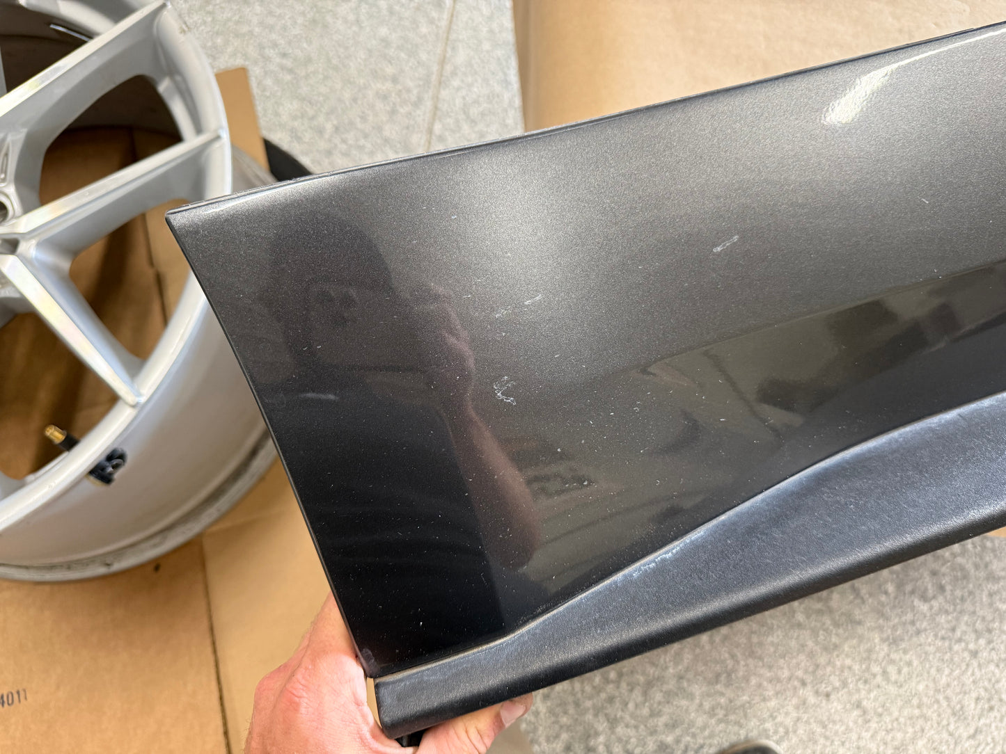 2015-2023 Ford Mustang GT V6 RH Passenger Side Skirt Molding "J7"