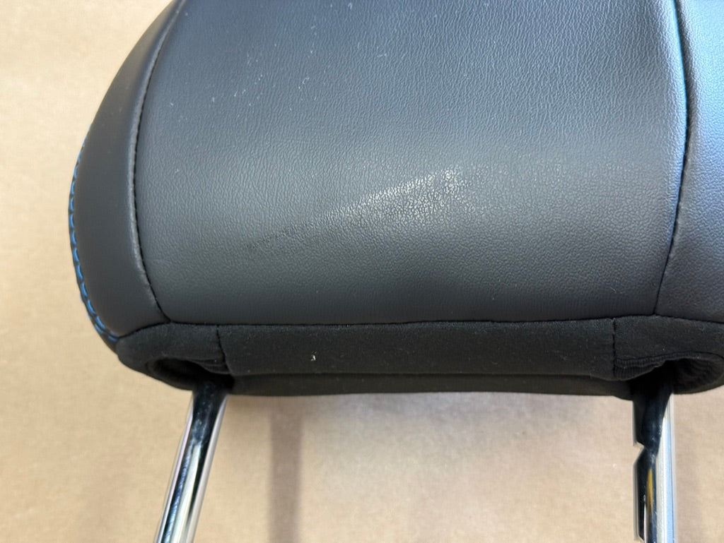 2018-2023 Ford Mustang RH Passenger Seat Headrest "Blue Stitch"