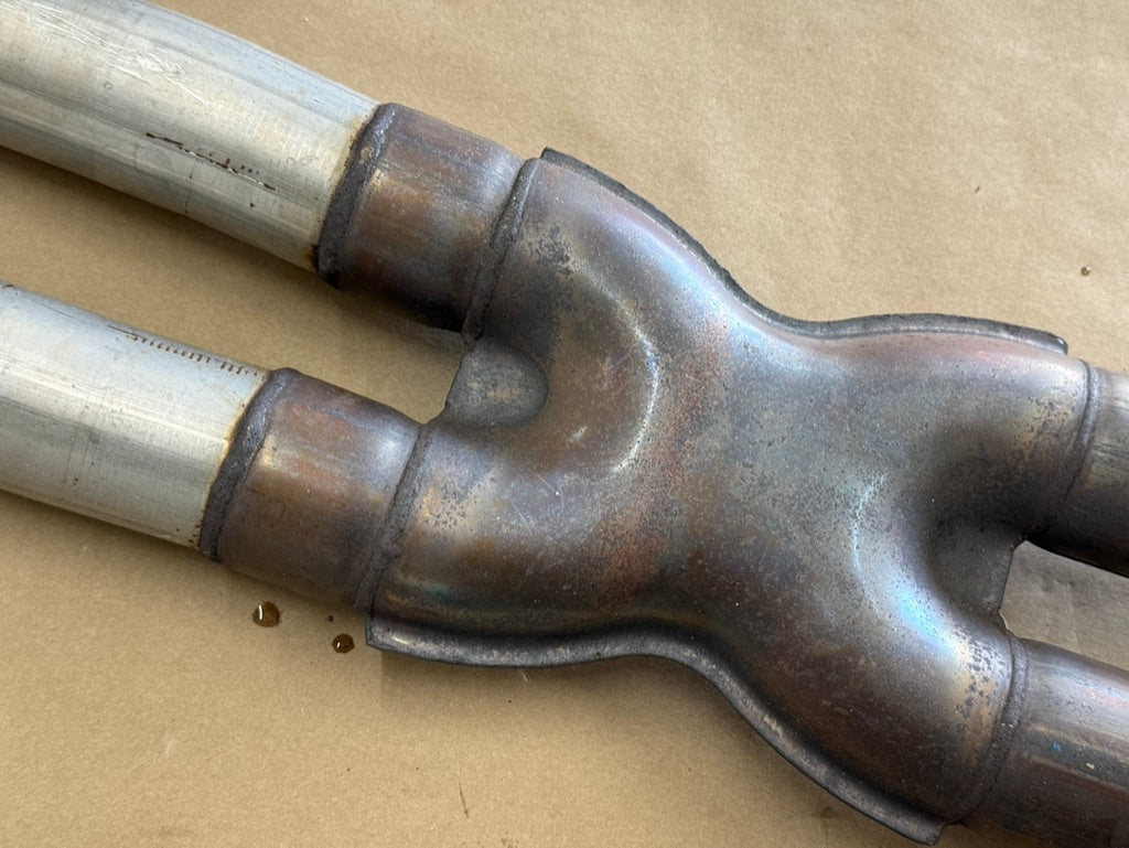 2018-2023 Ford Mustang GT Resonator Delete Unknown Brand X-Pipe - Aftermarket