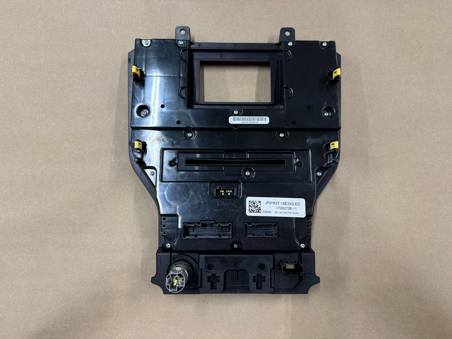 2015-2017 Ford Mustang GT Face Plate Radio Trim Piece