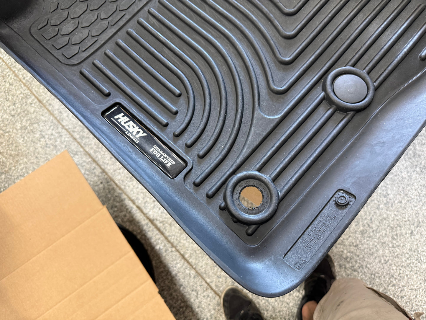 2024-2026 Ford Mustang Husky Front & Rear Floor Mats - Aftermarket