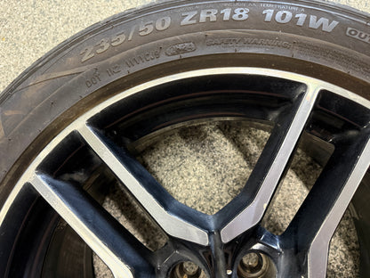 2018-2023 Ford Mustang GT 5.0 18x8" Wheel Rim Kumho Majesty 235/50/18
