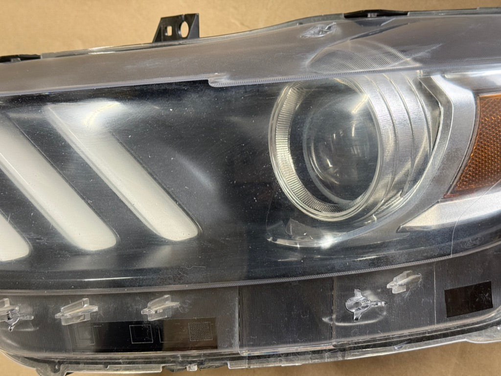 2015-2017 Ford Mustang GT 5.0 LH Driver Side Headlight LED HID