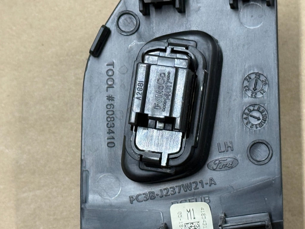 2021-2026 FORD F-250 F-350 LH DRIVER SIDE FRONT DOOR LOCK SWITCH