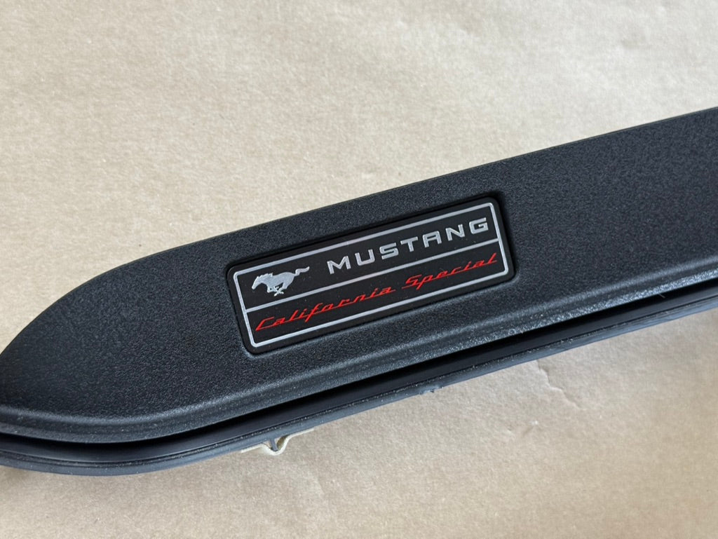 2018-2023 Ford Mustang GT California Special Dash Plaque Trim Insert