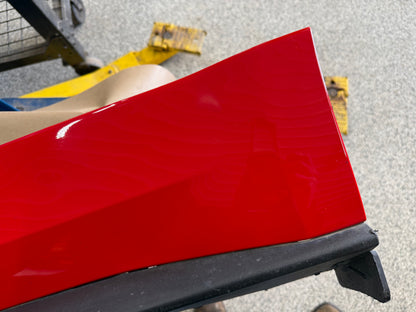 2015-2023 Mustang GT V6 LH Side Skirt Molding Driver Side "Race Red"