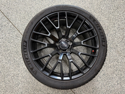 2015-2023 Ford Mustang GT 20x10" Wheel Rim PP1 305/30/20 Michelin AM Replica