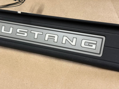 2015-2023 Ford Mustang "My Color" Sill/Scuff Plates Interior Trim Black