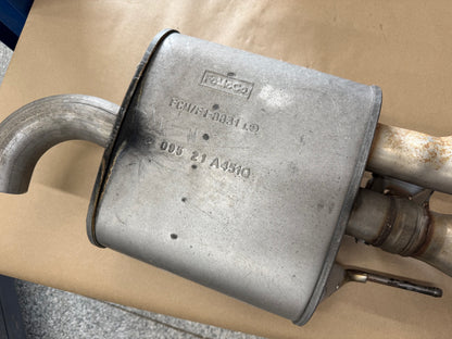 2018-2023 Ford Mustang GT Active Exhaust Quad Tip Mufflers