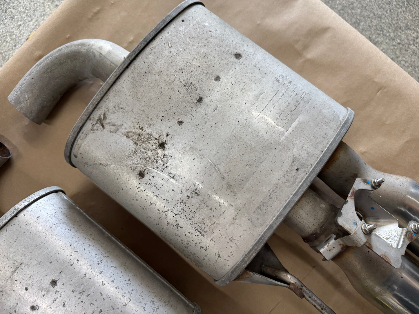 2018-2023 Ford Mustang GT Active Exhaust Quad Tip Mufflers