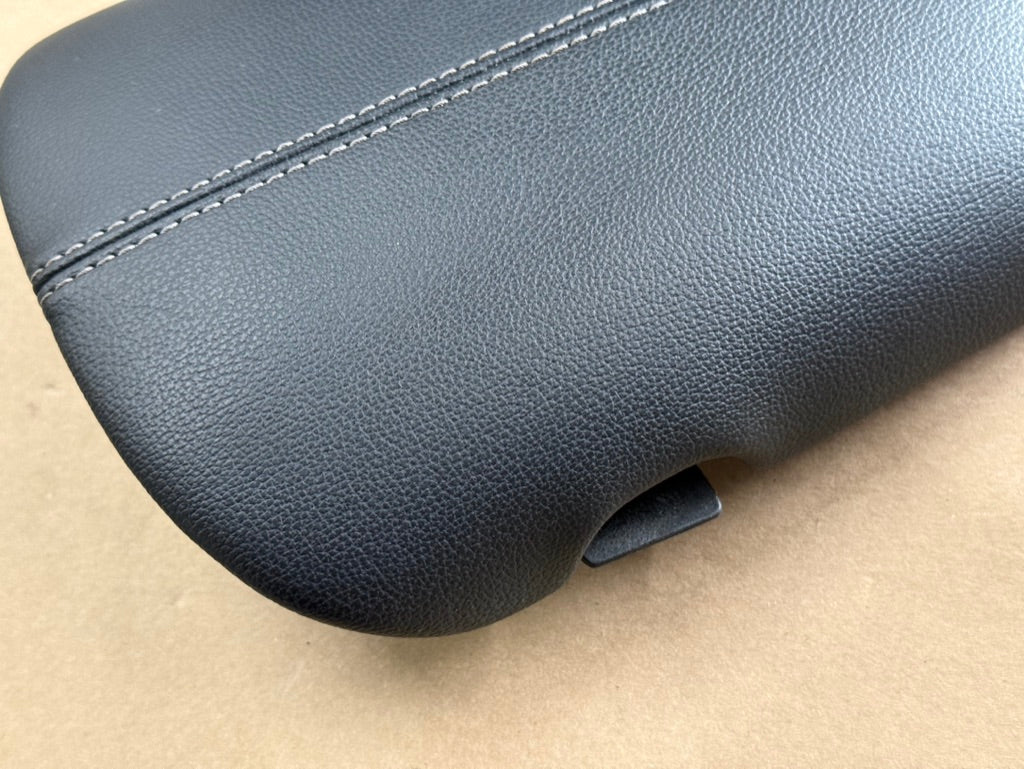 2015-2023 Ford Mustang Center Top Console Lid Armrest Grey Stitch
