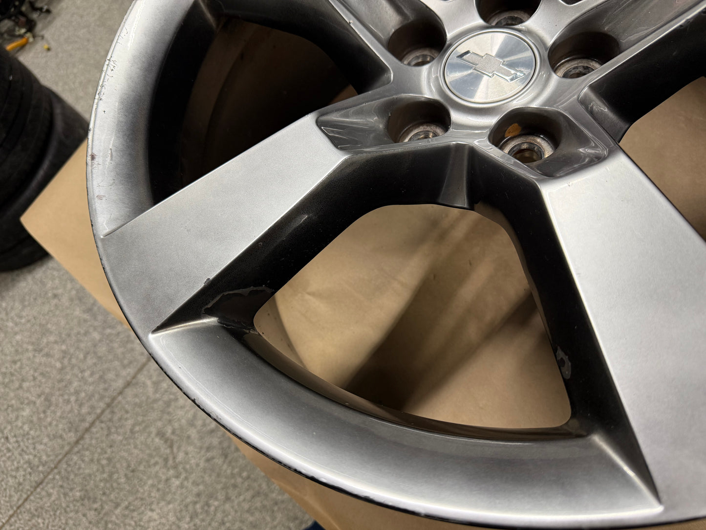 2010-2013 Chevrolet Camaro SS 20x9" Silver Wheel Rim