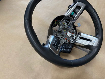 2018-2023 Mustang Leather Steering Wheel Automatic Paddle Shifters Heated