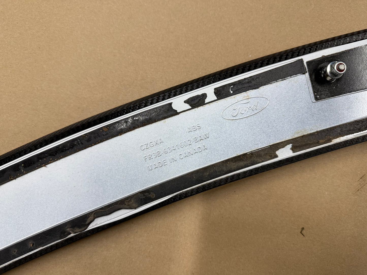 2015-2023 Ford Mustang 5.0 GT Model Spoiler Trunk "Carbon Wrap"