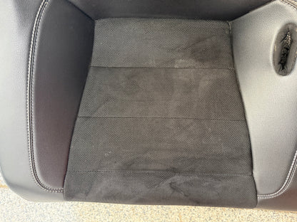 2018-2023 Ford Mustang GT Leather/Suede Set of Seats Black Heated/Cooled