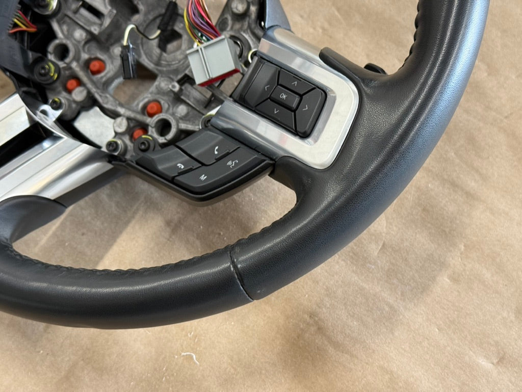 2018-2023 Ford Mustang Leather Steering Wheel Automatic Paddle Shifters