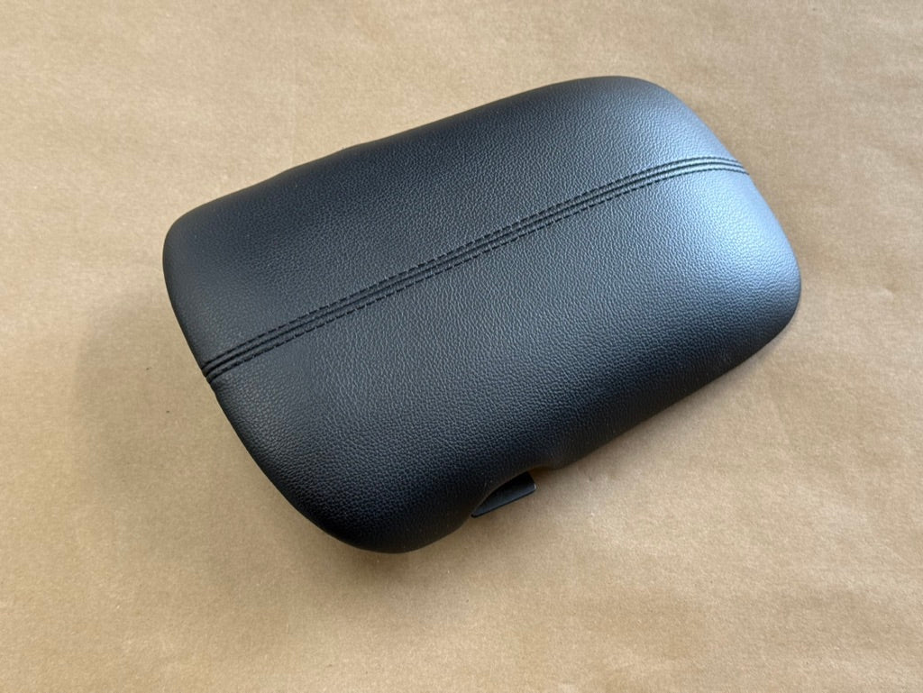 2015-2023 Ford Mustang Center Top Console Lid Armrest Black Stitching