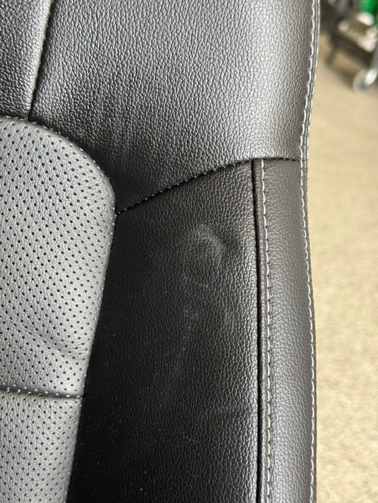 2018-2023 Ford Mustang GT Black Leather Convertible Front & Rear Seats