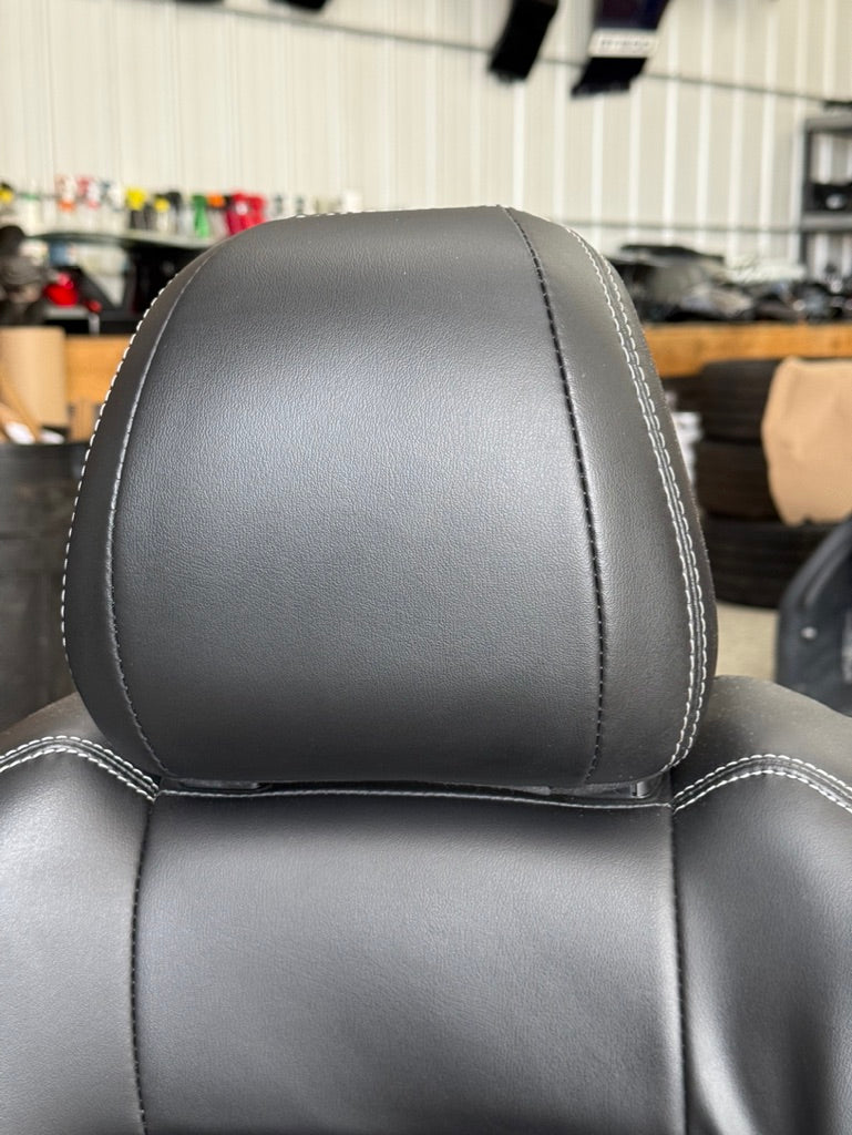 2018-2023 Ford Mustang GT Black Leather Coupe Front Rear Power Seats Heat Cooled