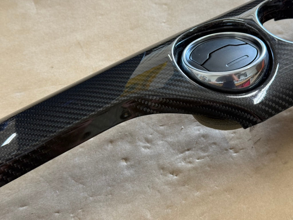 2015-2023 Mustang GT GT500 PP1 Carbon Fiber Interior Dash Trim Kit 4-Piece