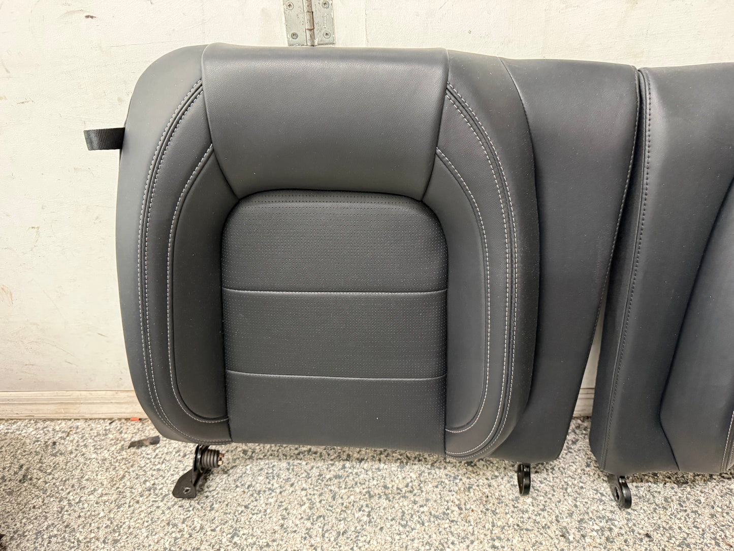 2024-2026 Ford Mustang GT Black Leather Front Rear Seats Heated/Cooled